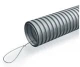 Труба гофр. тяжелая самозатух. ТГТ СЗ ПВХ 50 мм с зондом (15 м) ПожТехКабель (710-006)