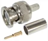 Разъем штекер BNC RG-58 обжим (01-001A) (100шт/уп) REXANT 05-3001