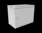 Шкаф телекоммуникационный настенный разборный МИКсистем 19" Keys 9U 600*350 дверь металл