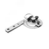 Угломер нониусный 0-360Гр. 5" (300мм) с лупой (ГРСИ №83810-21)