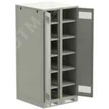 Шкаф LINEA B (пустой) 1700х900х950мм двустворчатая металлическая дверь серый ITK