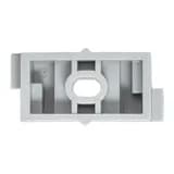 Держатель для труб (клипса) d20мм для монтажного пистолета сер. (уп.100шт) Plast EKF derjp-z-20