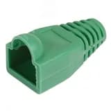 Колпачок изолирующий для разъема RJ-45 ПВХ зеленый ITK