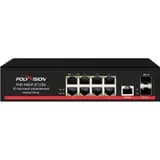 Управляемый оптический 10-портовый коммутатор PND-M8GP-2F(150) Polyvision