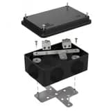 Коробка огнестойкая для о/п 40-0300-FR6.0-4 Е15-Е120 RAL7035 100х100х50 (14 шт/кор)