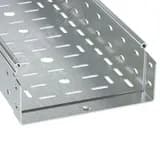 Лоток перфорированный 600х80x3000 1.2 мм