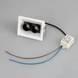 Светильник MS-ORIENT-BUILT-TURN-TC-S67x90-5W Day4000 (WH-BK, 30 deg, 230V) (Arlight, IP20 Металл, 5 лет)