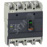 Выключатель автоматический четырехполюсный EZC250 25 KA/415В 3Т 250 A