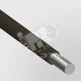 Провод силовой ПАВ 1х10 черный (барабан)