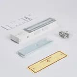 Электромагнитный замок (сила удержания 280кг), цвет белый, RAL9016(белый) RL-EM280-L0W R-Lock