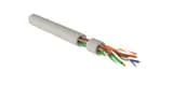 Кабель для сетей Industrial Ethernet Hyperline IUUTP4-C5E-S24/1-FRPVC-GY (500 м)