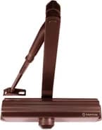 Доводчик TS-DC120 Freeze коричневый, морозостойкий дверной доводчик с усилием EN5 Tantos