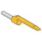 НАКОНЕЧНИК МАРКИРУЕМ СРЕДН 0,25ММ2 ЖЕЛТ