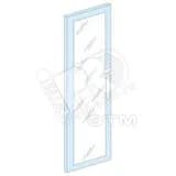 Дверь прозрачная IP30 800мм