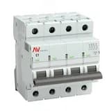 Выключатель автоматический AV-10 4P 1A (C) 10kA AVERES