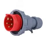 Вилка переносная 3Р+РЕ+N 32А 380В IP67 ВП-103