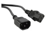 Кабель питания Hyperline PWC-IEC13-IEC14-1.0-BK