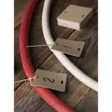 Бирка маркировочная мягкая У-134М (большой квадрат) (уп.100шт) PROxima EKF mm-134-bs