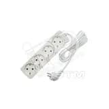 Удлинитель бытовой ТМ Союз 2200 Вт с заземлением 4 гнезда ПВС 5м