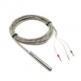 Датчик температуры (кабель МГТФЭ 2 м ) PT500 B 6x50 мм