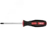Отвертка "Универсал", CrV сталь, прорезиненная ручка, Профи 6х100 мм РZ2