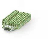 Клемма TC 1-2, земля, сечение 4 мм. кв., желто-зеленая