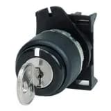 Переключатель на 2 положения с фиксацией, блокировка в положении 0 и 1 DKC ASKRB8DON