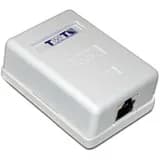 Розетка компьютерная TWT-SM1-45-S6-WH TWT