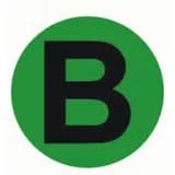 Наклейка "B" d=20мм PROxima