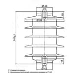 Ограничитель перенапряжений ОПН-П-6/7.2/10/300 УХЛ1