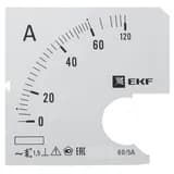 Шкала сменная для A721 60/5А-1,5 EKF PROxima