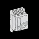 Выключатель NS1250 N 4p + MicroLogic 2.0A в сборе
