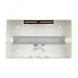 Корпус пластиковый навесной с прозрачной дверью 1 ряд 13 модулей IP41 ЩРН-П