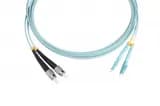 Патч-корд волоконно-оптический (шнур) MM 50/125(OM3) Hyperline FC-D2-503-FC/PR-LC/PR-H-3M-LSZH-AQ