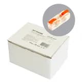 Клемма суперкомпактная проходная серии 219 на 1 контакт STEKKER LD219421 49780