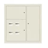 Щит этажный 4 кв. RAL9002 (1000х950х160) PROxima