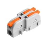 Клемма суперкомпактная разветвительная 1 вход 2 выхода наборная STEKKERLD220102 49786