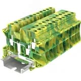 Клемма TU 1-2 земля, винтовая, сечение 4 мм. кв., желто-зеленая SUPU