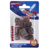 Универсальная клемма СМК 222-413, 3-проводная прозрачная 0,08-2,5/4 кв мм (блистер 10 шт/уп), REXANT