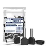 Наконечник штыревой втулочный изолированный двойн. НШВИ(2) 1.5-8 TOKOV ELECTRIC TKE-NSVI2-1.5-8-C05/50