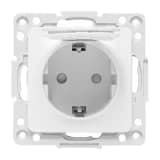Розетка 1-м СП Стокгольм 16А IP44 с заземл. защ. шторки с крышкой механизм бел. PROxima EKF EYR16-028-10-44