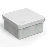 Коробка распределительная ОП для прямого монтажа двухкомпонентн. безгалогенная (HF) 80х80х40 Промрукав 60-0210