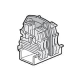 Перегородка 2 входа/2 выхода