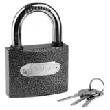 Замок "Мастер" навесной, металлический корпус, закаленная дужка, 75мм