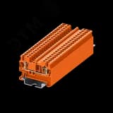 Клемма TC 1-1 пружинная, сечение 2,5 мм. кв., оранжевая