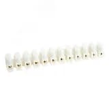 Колодка клеммная винтовая, линейка 12 штук, полиамид, LD225-6A DIY