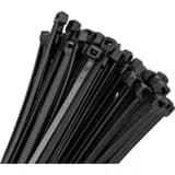 Хомут-стяжка нейлоновый, неоткрывающийся, 200х3.6 мм, черные Hyperline GT-200IBC (100 шт/уп)