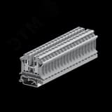 Клемма SUK 1-1 винтовая, сечение 6 мм. кв., серая