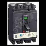 Выключатель автоматический 3-х полюсной CVS160N 50кА TM100D