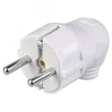 Евровилка угловая белая 16А